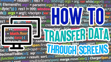 MIT App Inventor: How To Transfer Data Between Screens | TinyDB |