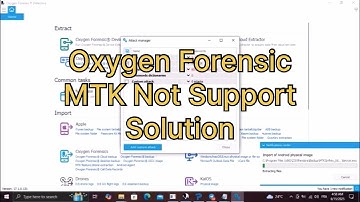 Oxygen Forensic Not Support MTK Solution, Unlock Any MTK Pin Pattern Without Data Loss