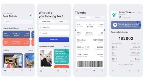 Flutter 3.10.0 Master Class for Beginners to Advanced - Ticket Booking App Development Tutorial