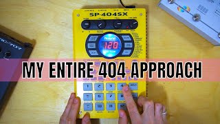 SP-404 Live Set Tips   Techniques // My Entire 404 Approach