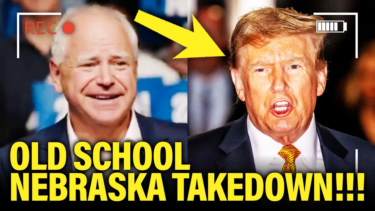 🚨 Walz PUTS Trump to SHAME in PACKED Nebraska Speech