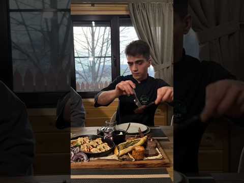 Пробуем блюда без свинины с гостем Азаматом! #Салаты #шеф #кухня #готовка #крд #рецепты #еда