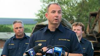 Investigators searching for the people responsible for fire at Virginia Task Force One facility