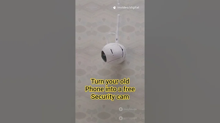 Turn Your Old Phone Into a Security Camera for Free!