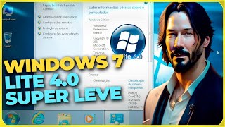 Windows 7 Lite Para Pc Fraco Versão Mais Leve De Todas