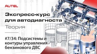 7/34: Контуры системы управления бензинового ДВС. Экспресс-курс для автодиагноста / Теория – ч.3.