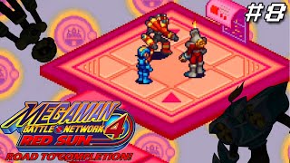 MegaMan Battle Network 4 Red Sun: Road to Completion!|Episode 8: The Eagle Tournament|BurnCrowSP