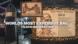 Worlds Most Expensive Punching Bag - Floyd Mayweather