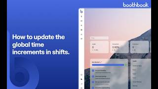 How to update the global time increments in shifts