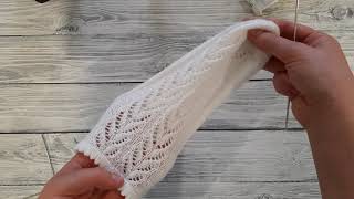 картинка: Носочки с зубчатым краем🧦🧶