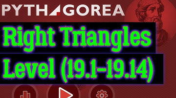 Pythagorea Right Triangles Complete Level (19.1-19.14) solution walkthrough