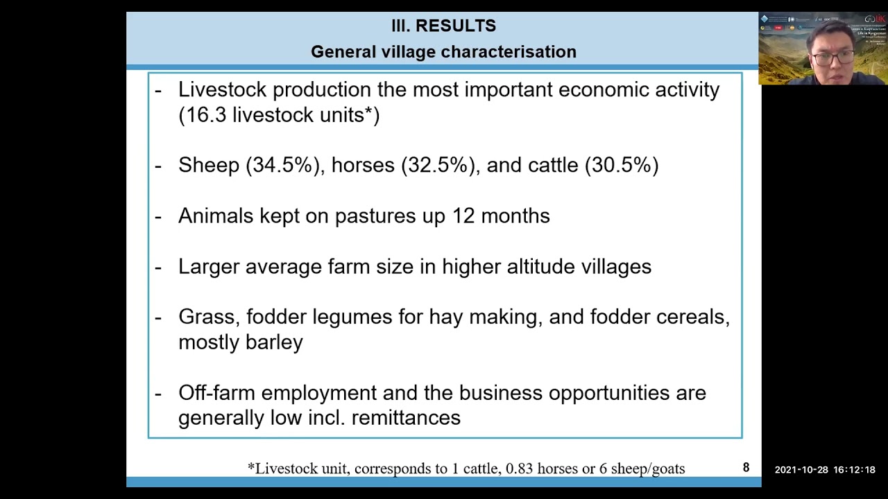 LiK 2021 Session 3.4: Agriculture and Climate Change