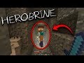 Herobrine visited my Minecraft World... AND I ATTACKED HIM! (Minecraft Herobrine Sighting 2018)