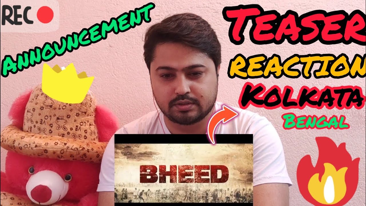 BHEED Announcement! Reaction By RICKO| Rajkummar Rao, Bhumi Pednekar | Anubhav Sinha | Bhushan Kumar