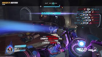 Zarya Tracer Combo Quintuple Kill