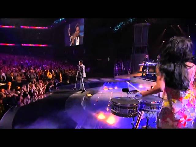 American Idol 2011 Finale   Mark Anthony   Jennifer Lopez Sheila E   Aguanile