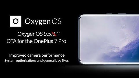Oxygen Os 9.5.10 Or 9.5.9 : Dynamic Refresh Rate is Here on Oneplus 7 Pro !