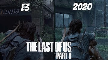 The Last of Us Part 2 | E3 Demo vs Final Game