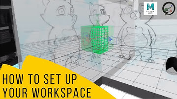 How to set up your custom Maya VR workspace including windows, navigation, and reference images