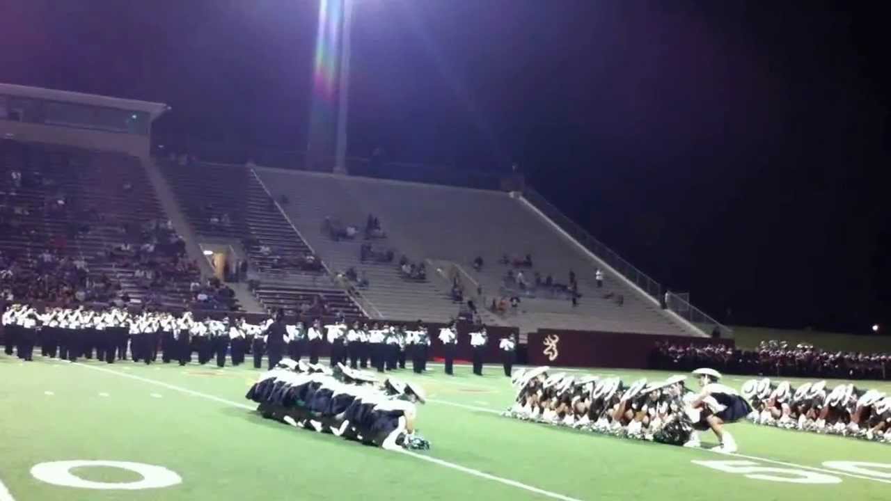 Eagle Escort Drill Team field pom 2011