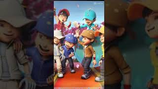 Ccp All Glow Up Boboiboy Dulu Dan Sekarang shorts fyp