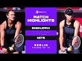 Aryna Sabalenka vs. Madison Keys | 2021 Berlin Round of 16 | WTA Match Highlights