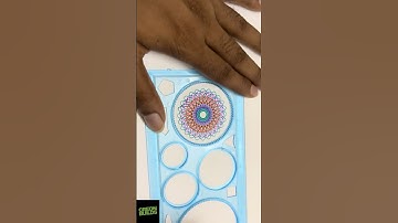 Beautiful spirograph #17 #art #spirograph #spirographart #viral #shorts #satisfying #spirographshr