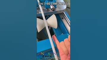 Amazing Corrugated Pipe Extrusion Line in Action! | PVC/PP/PE Test Run