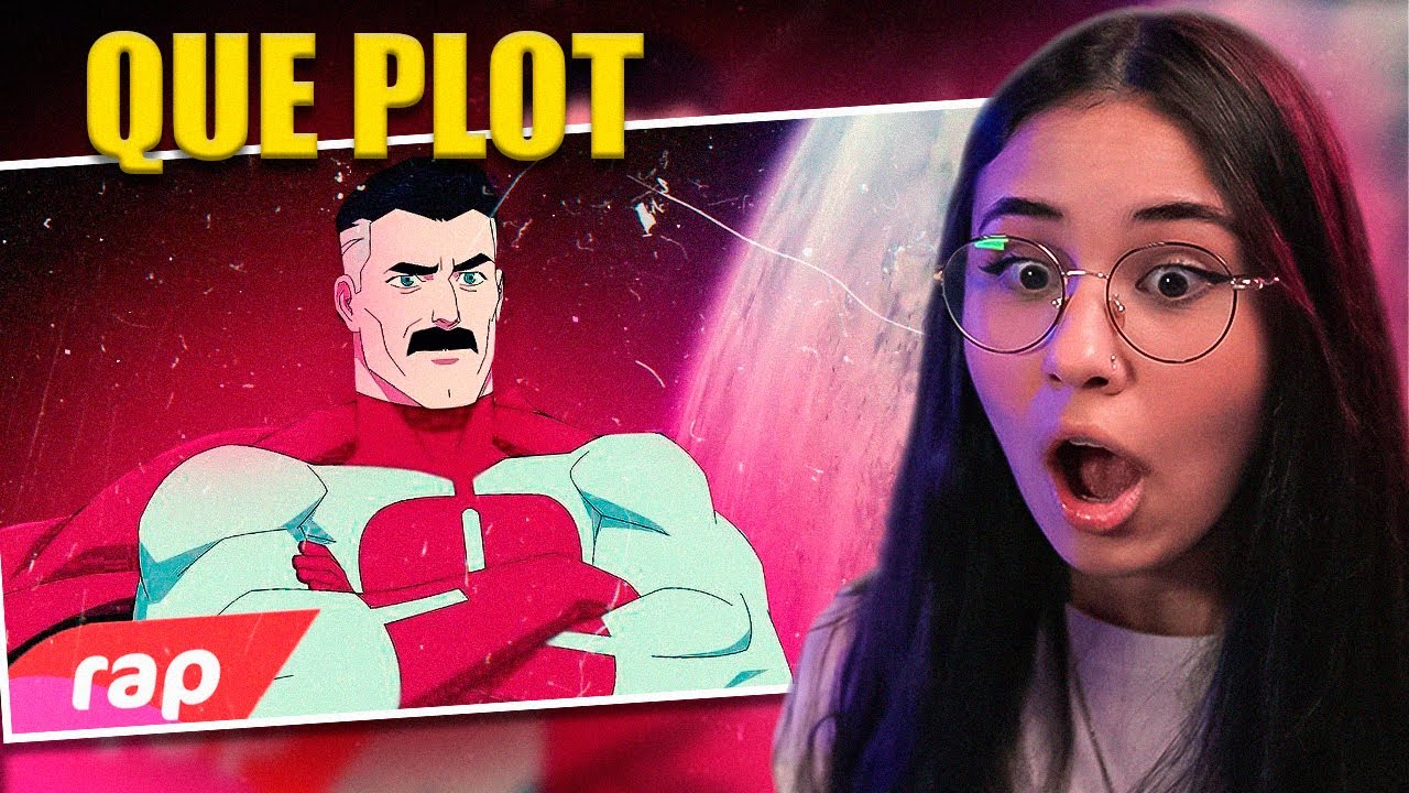 MAH reagindo a Rap do Omni-Man (Invencível) - OLHEM PRO CÉU | NERD HITS (mahnimes REACT)