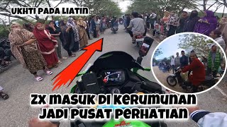DUA ZX25RRR NGABUBURIT MASUK TEMPAT RAMAI JADI PUSAT PERHATIAN  || Indonesia Motovlog (216)