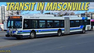 Transit in Masonville (April 2025)