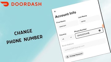 How to Change Phone Number in DoorDash
