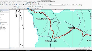 GEOREFERENCING, DIGITASI DAN INPUT DATA MENGGUNAKAN ArcGIS 10.4.1