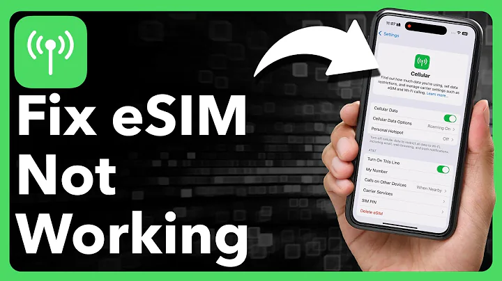 How To Fix eSIM Not Working On iPhone