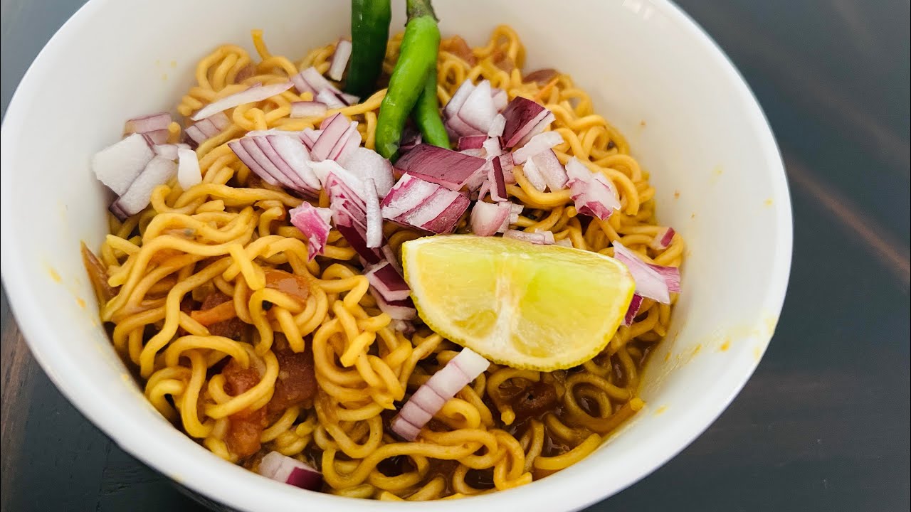 How To : Make noodles/ Magge at Home in easy step Style - YouTube