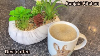 Desi Coffee Recipe How To Make Desi Coffee