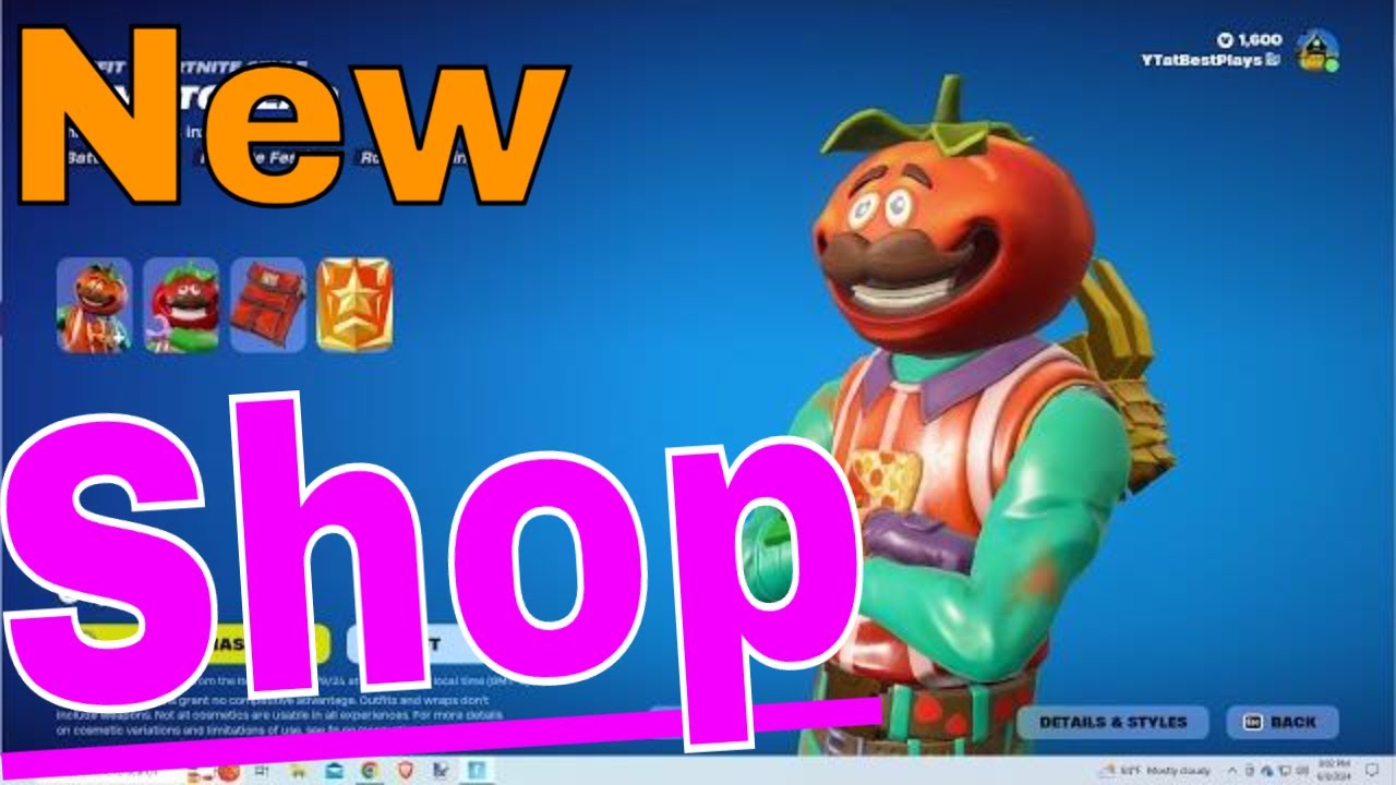 Fortnite Item Shop New [June 9, 2024] (New Item Shop Fortnite)