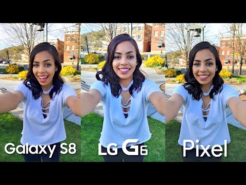 Samsung Galaxy S8 Camera vs LG G6 vs Google Pixel!