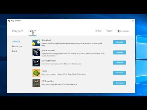 The Ultimate Guide to Game Development with Unity - Part 6 Create Project