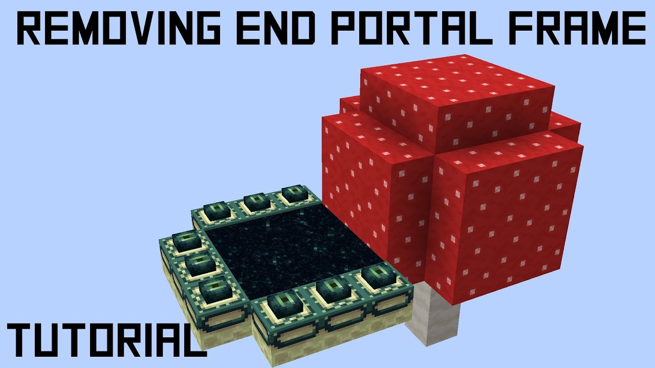 Hi! Small recolour of the End Portal Frame. I also added green veins to the  filled version! : r/Minecraft