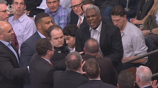 Charles Oakley arrested after altercation at Clippers-Knicks Game | Feb 8, 2017 | 2016-17 NBA Season
