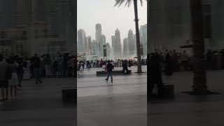 دبي برج خليفه النافوره الراقصه 