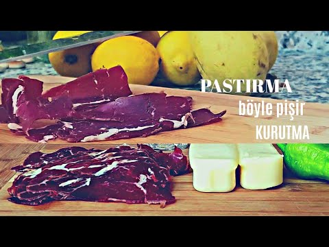 Video: Pastırmada Pişmiş Et Nasıl Pişirilir