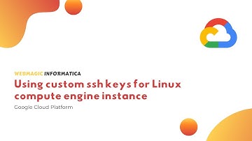 Using custom ssh keys for Linux compute engine instance