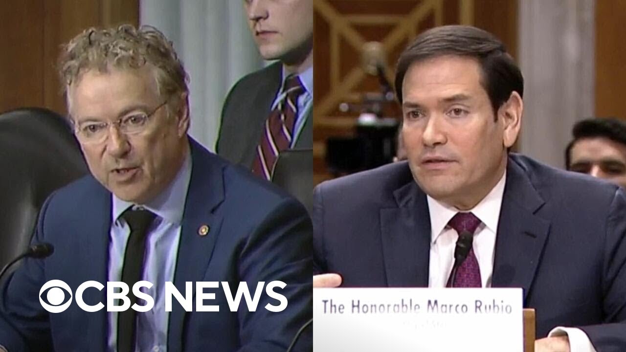 Watch: Rand Paul asks Rubio why Maduro capture wouldn't be considered act of war