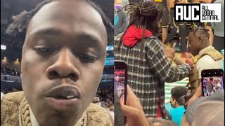 DaBaby hits the Charlotte Hornets game with his billionaire lawyer