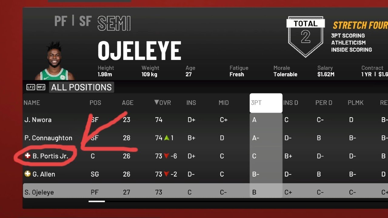 HOW TO FIX INJURY PLAYER IN NBA 2K22