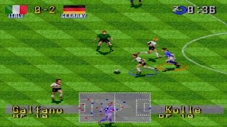 International Superstar Soccer Deluxe Gameplay Playstation Psx Ps1 Youtube