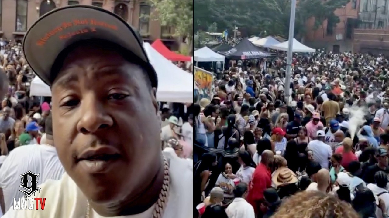 "No Security" Jadakiss Is Outside In Brooklyn After Knicks Game 2 Victory Over Spurs! 🔊