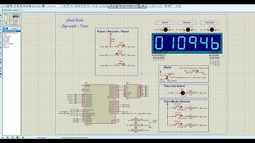 Stop Watch and Timer in AVR microcontroller.